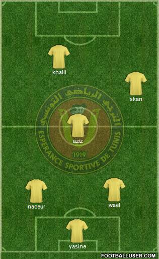 Espérance Sportive de Tunis Formation 2014