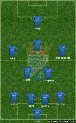 Xerez C.D., S.A.D. Formation 2014