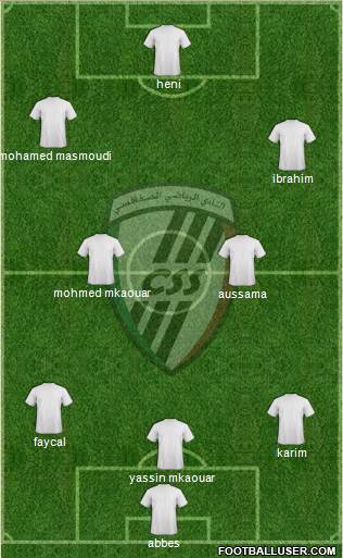 Club Sportif Sfaxien Formation 2014