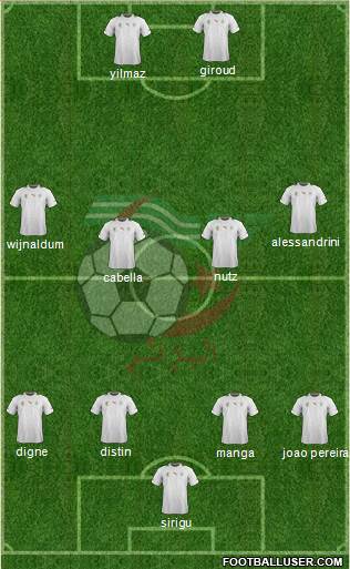 Algeria Formation 2014