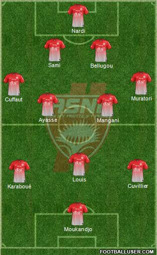 A.S. Nancy Lorraine Formation 2014