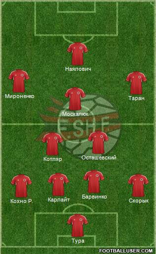 Albania Formation 2014