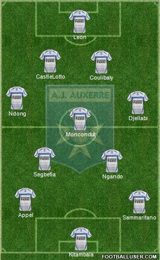 A.J. Auxerre Formation 2014