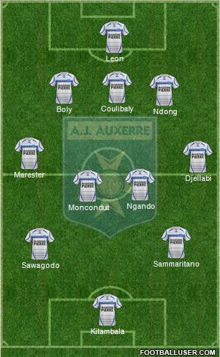 A.J. Auxerre Formation 2014