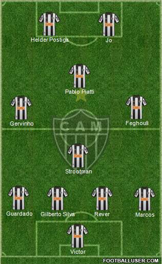 C Atlético Mineiro Formation 2014