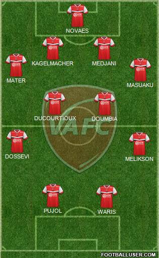 Valenciennes Football Club Formation 2014