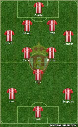 Real Sporting S.A.D. Formation 2014