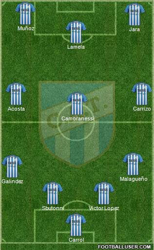 Atlético Tucumán Formation 2014