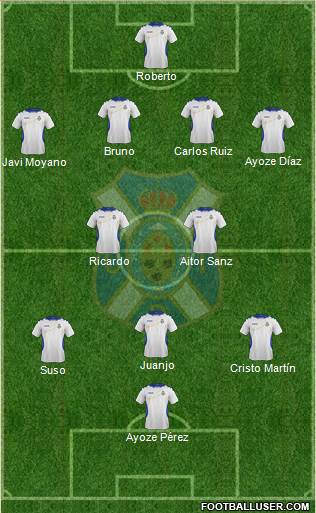 C.D. Tenerife S.A.D. Formation 2014