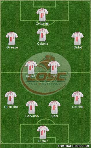 LOSC Lille Métropole Formation 2014