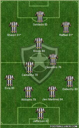 Botafogo FR Formation 2014