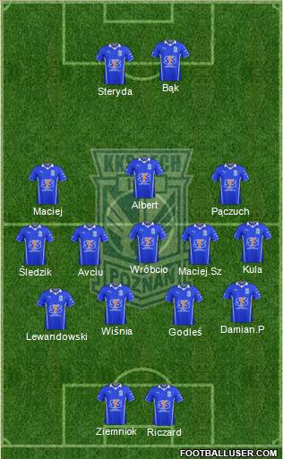 Lech Poznan Formation 2014