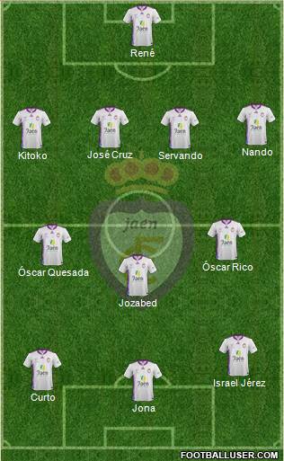 Real Jaén C.F. Formation 2014