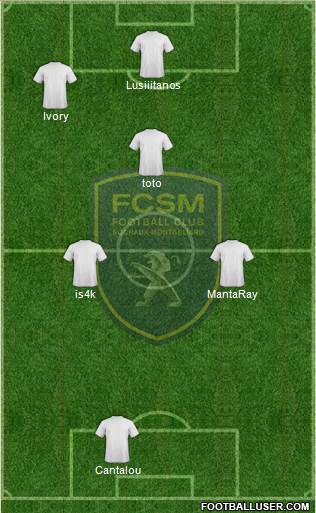 FC Sochaux-Montbéliard Formation 2014