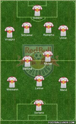 FC Salzburg Formation 2014