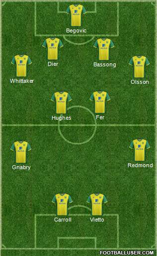 Norwich City Formation 2014