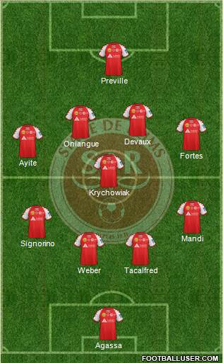 Stade de Reims Formation 2014