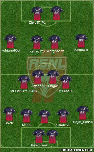 A.S. Nancy Lorraine Formation 2014