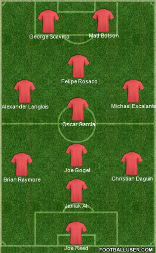 New York Red Bulls Formation 2014