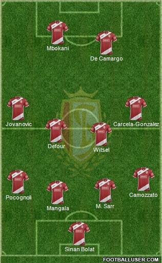 R Standard de Liège Formation 2014