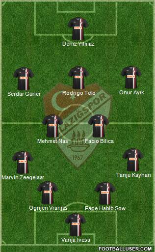 Elazigspor Formation 2014