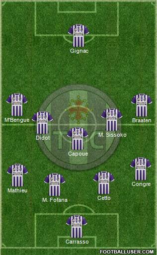 Toulouse Football Club Formation 2014