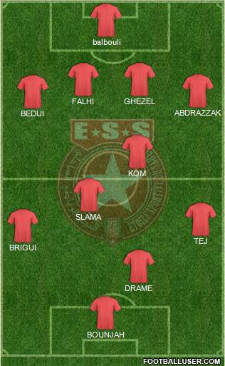 Etoile Sportive du Sahel Formation 2014