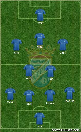 Xerez C.D., S.A.D. Formation 2014