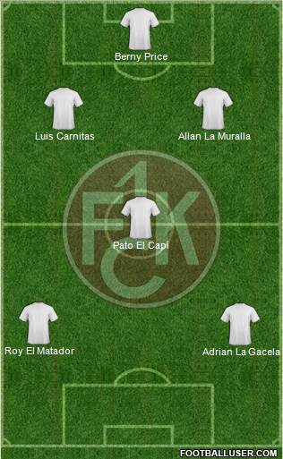 1.FC Kaiserslautern Formation 2014