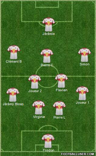 New York Red Bulls Formation 2014