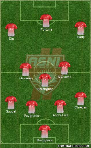 A.S. Nancy Lorraine Formation 2014