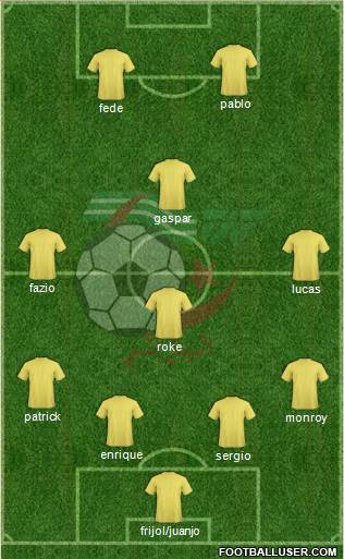 Algeria Formation 2014