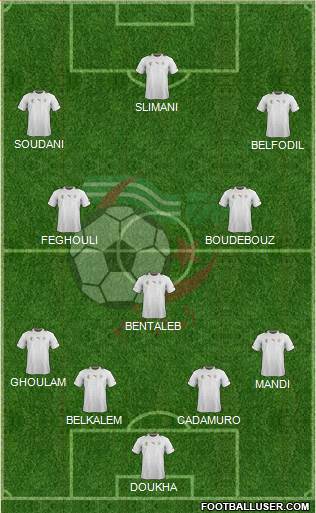 Algeria Formation 2014