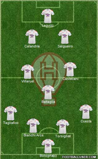 Huracán Formation 2014