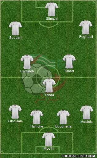 Algeria Formation 2014