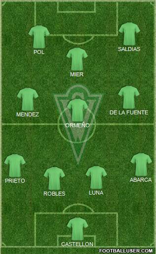 CD Santiago Wanderers S.A.D.P. Formation 2014