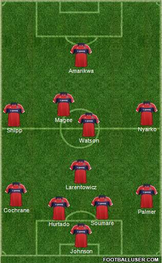 Chicago Fire Formation 2014