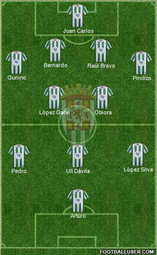 Córdoba C.F., S.A.D. Formation 2014