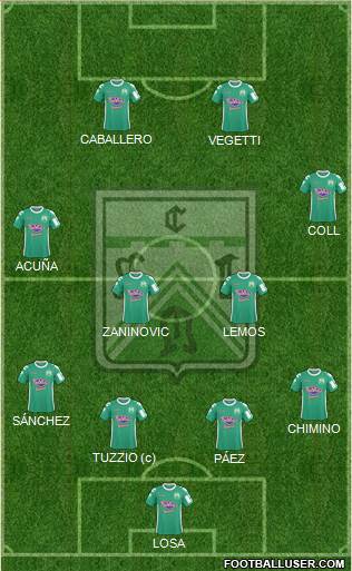 Ferro Carril Oeste Formation 2014