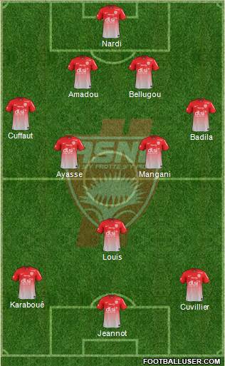 A.S. Nancy Lorraine Formation 2014