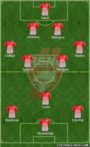 A.S. Nancy Lorraine Formation 2014