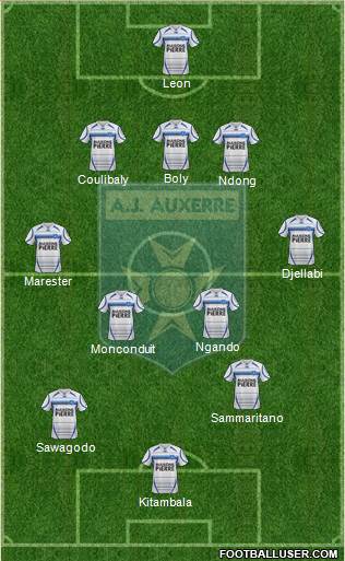 A.J. Auxerre Formation 2014