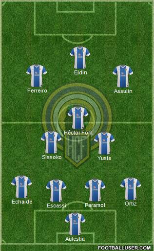 Hércules C.F., S.A.D. Formation 2014