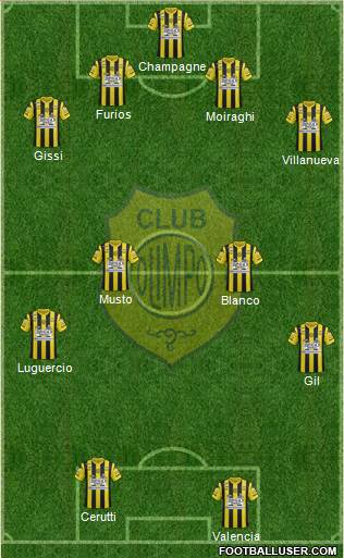 Olimpo de Bahía Blanca Formation 2014