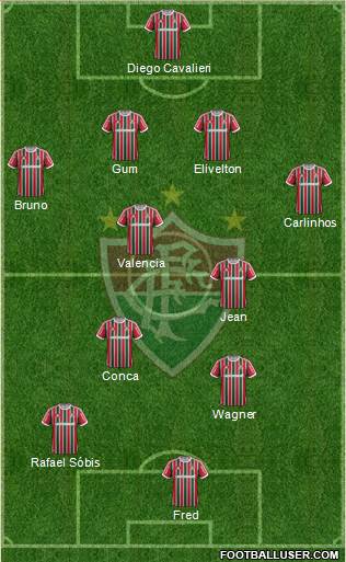 Fluminense FC Formation 2014