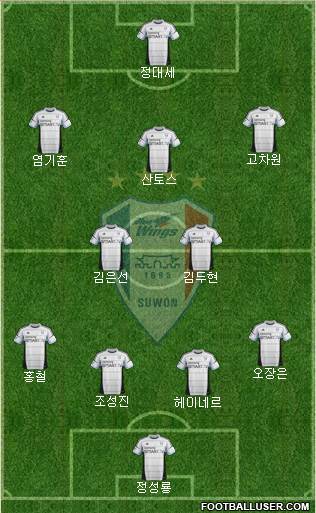 Suwon Samsung Blue Wings Formation 2014