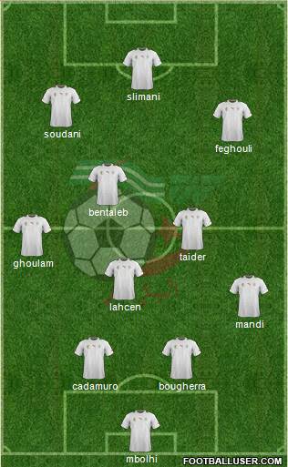 Algeria Formation 2014