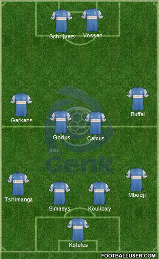 K Racing Club Genk Formation 2014