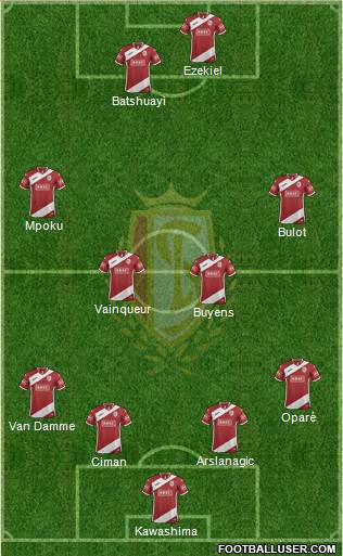 R Standard de Liège Formation 2014