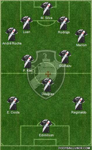 CR Vasco da Gama Formation 2014